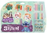 Disney Stitch Stitch – 5-i-1-sett med fargeleggings- og aktivitetsark (ST24306V)