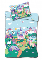 BrandMac Sengetøy – Juniorstørrelse 100 x 140 cm – Eventyrdesign (1029372)