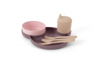 Dantoy Liten servisesett i auberginefarge med folie (6081)