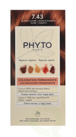 Phyto Phytocolor Permanent Color 110 ml #7.43 Golden Copper Blonde