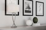 By Rydéns Bordlampe Omega 52 cm krom/hvit 2820430-5000By Rydéns