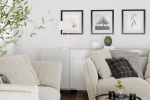By Rydéns Bordlampe Omega 52 cm krom/hvit 2820430-5000By Rydéns