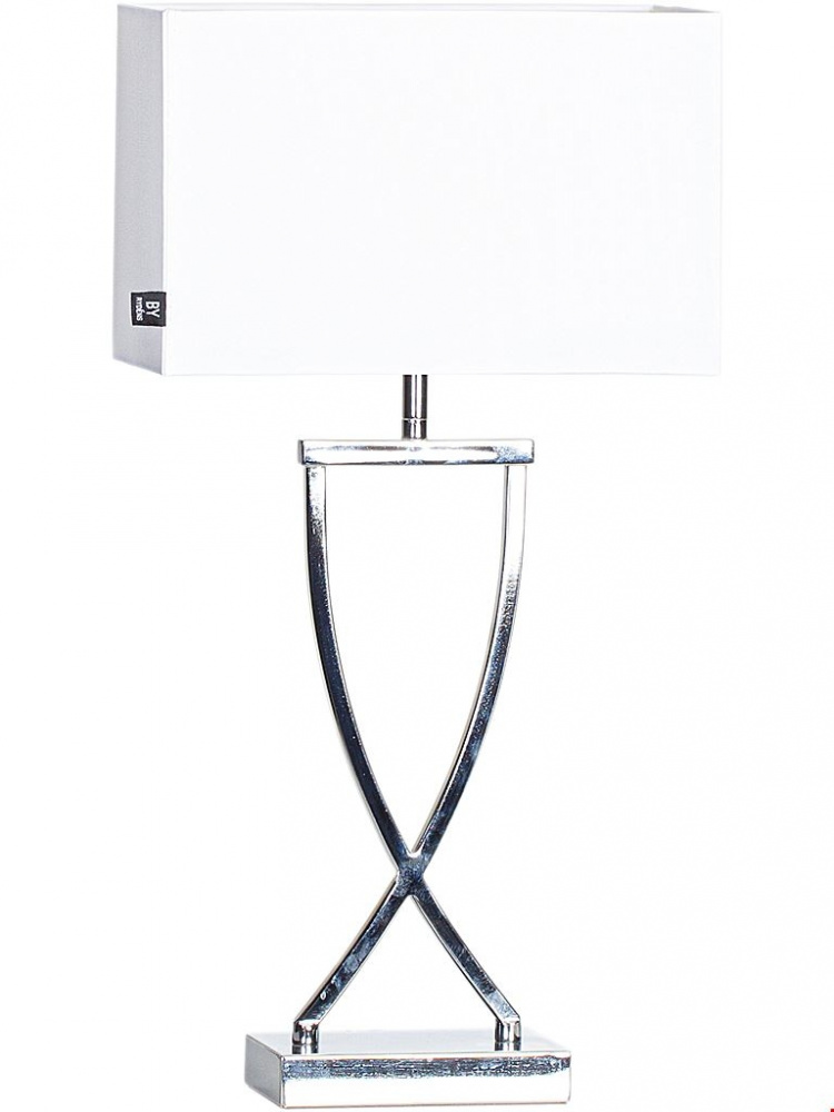 By Rydéns Bordlampe Omega 52 cm krom/hvit 2820430-5000By Rydéns