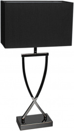 By Rydéns Bordlampe Omega 52 cm svart/krom 2820430-6513By Rydéns