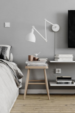 By Rydéns Vegglampe Bazar sandhvit 2827660-5007By Rydéns