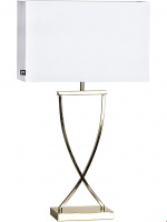 By Rydéns Bordlampe Omega 69 cm messing/hvit 2829620-5000By Rydéns