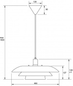 Aneta Taklampe EPSILON 15108-02Aneta