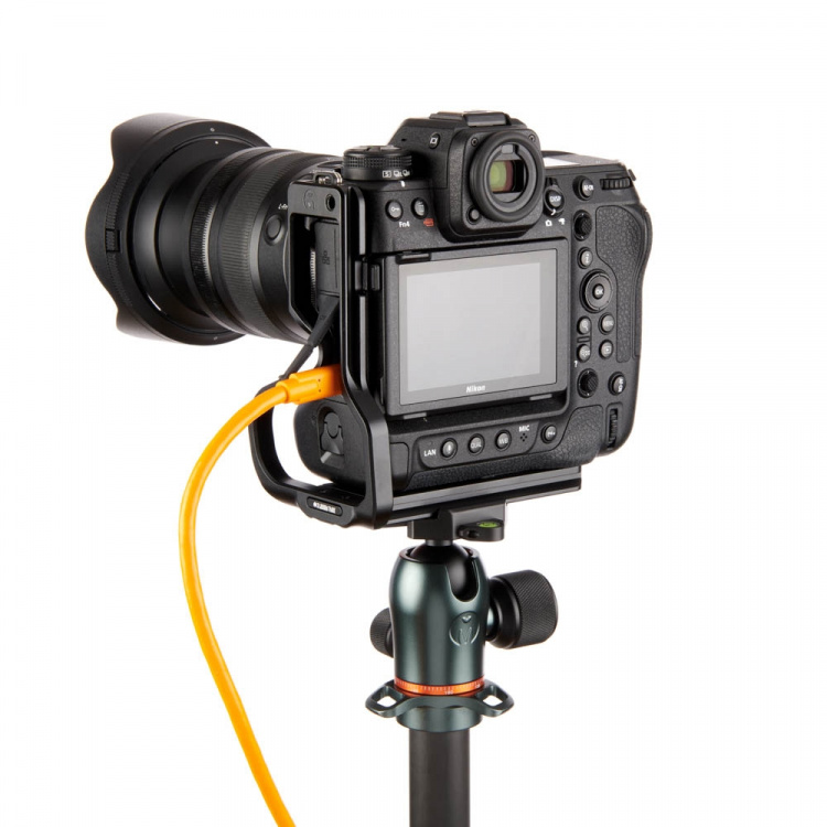 3 Legged Thing ZAARA 122 mm Arca L-brakett, mørk/svart, til Nikon Z9
