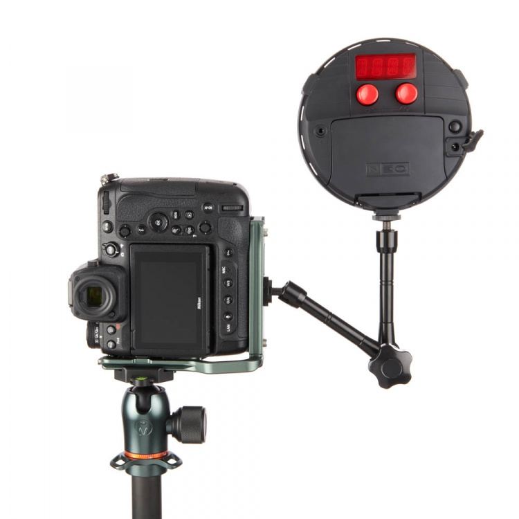 3 Legged Thing ZAARA 122 mm Arca L-brakett, skifergrå, til Nikon Z9