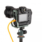 3 Legged Thing ZAARA 122 mm Arca L-brakett, skifergrå, til Nikon Z9