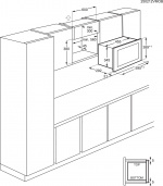 Electrolux Innebygget mikrobølgeovn LMS2173NBElectrolux