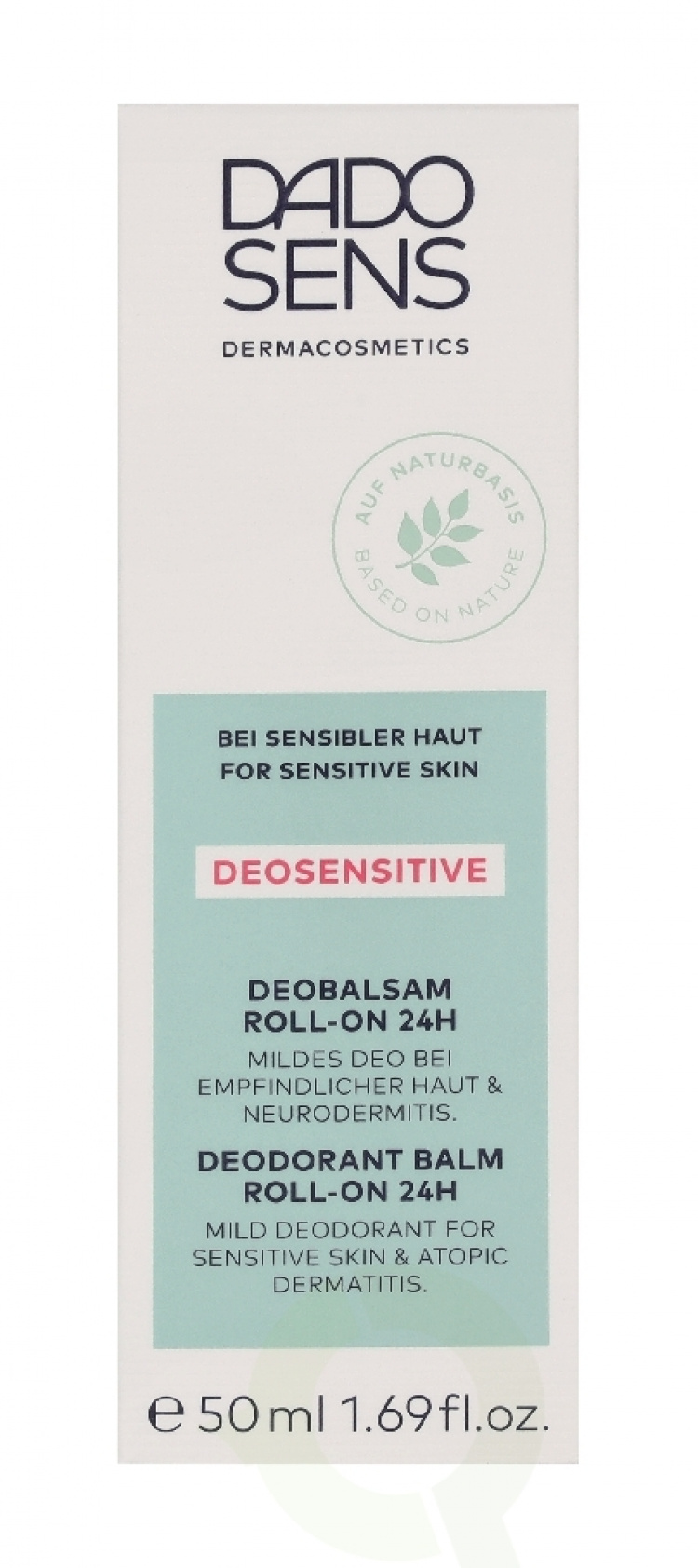 Dado Sens Deosensitive Deodorant Balm Roll-On 24H 50 ml