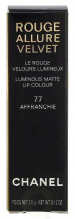 Chanel Rouge Allure Velvet 3.5 g #77 Affranchie