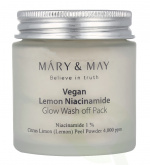 Mary & May Mary&May Lemon Niacinamide Glow Wash Off Pack 125 g