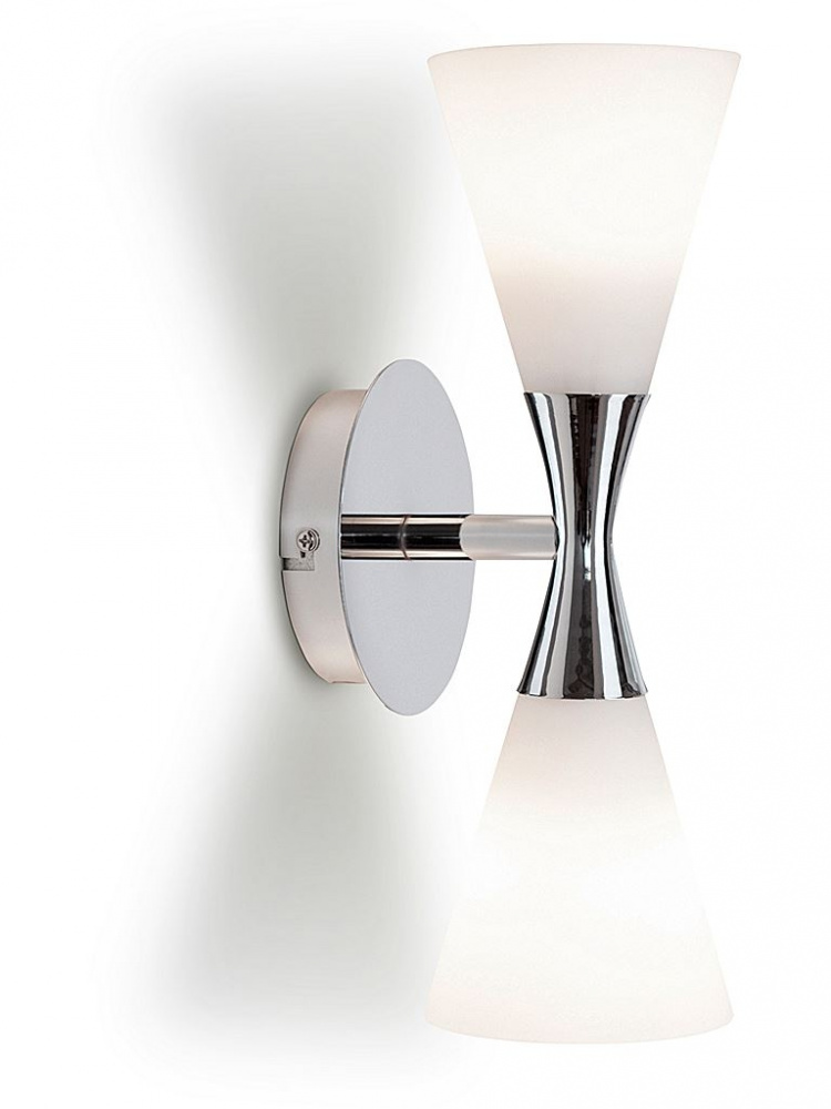 Herstal Vägglampa Harlekin Duo Krom D105 Herstal