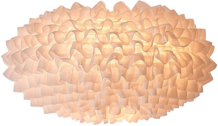 Nordlux Taklampa Villo 30 vit chiffon Nordlux