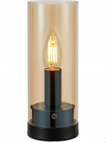 Markslöjd Bordslampa POST 1L 9 cm Sv/ Amb 108719 Markslöjd