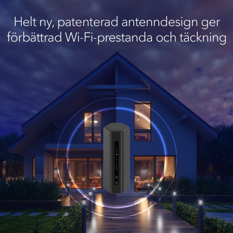 Netgear Nighthawk WiFi 7 Router RS200, 6.5Gbps Netgear