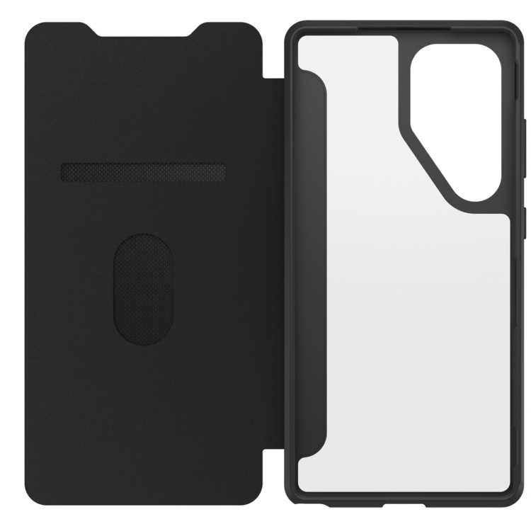 Otterbox React Folio Samsung Galaxy S25 Ultra Black Crystal - clear/black