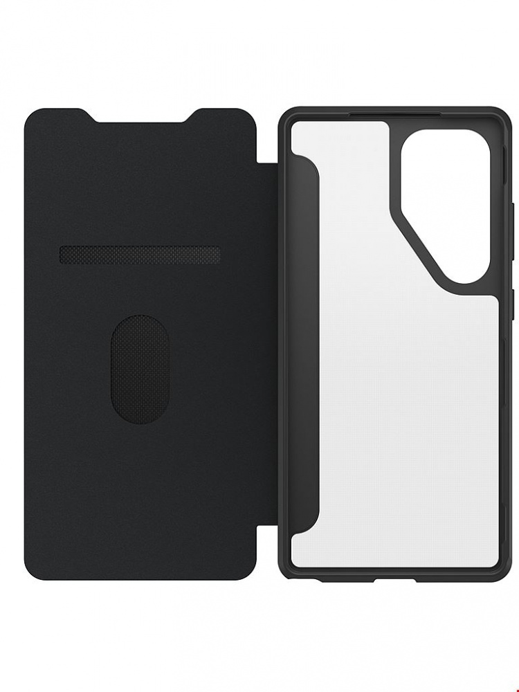Otterbox React Folio Samsung Galaxy S25 Ultra Black Crystal - clear/black