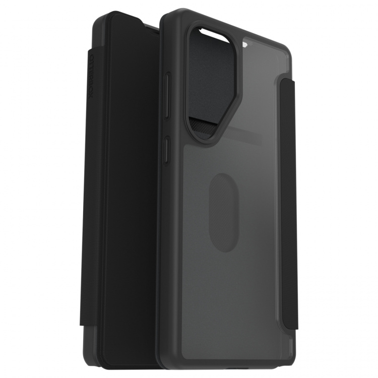 Otterbox React Folio Samsung Galaxy S25 Ultra Black Crystal - clear/black