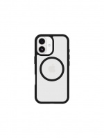 Otterbox React Magsafe Iphone 17 - Black Crystal Clear/Black
