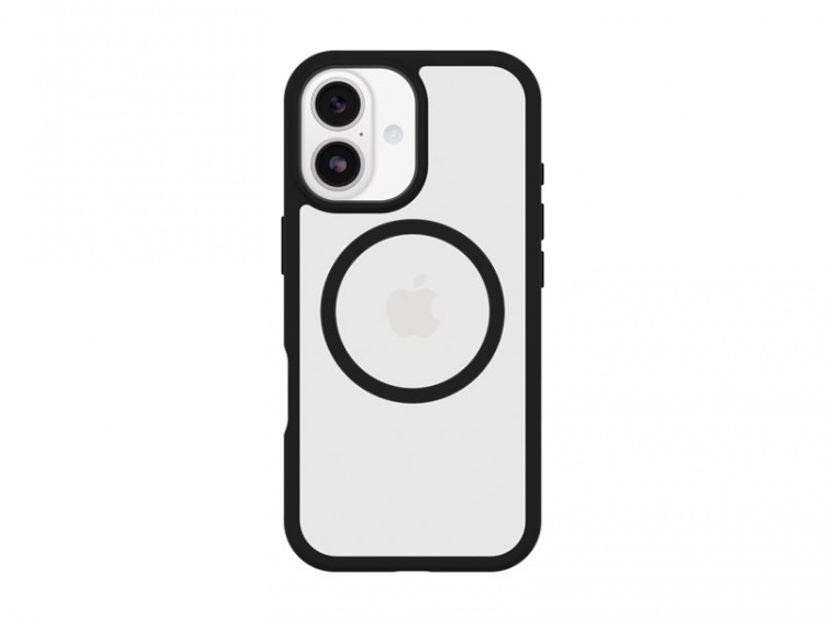 Otterbox React Magsafe Iphone 17 - Black Crystal Clear/Black