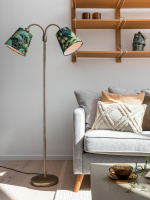 PR Home Golvlampfot Amy Flex2 Antikmässing 150cm PR Home