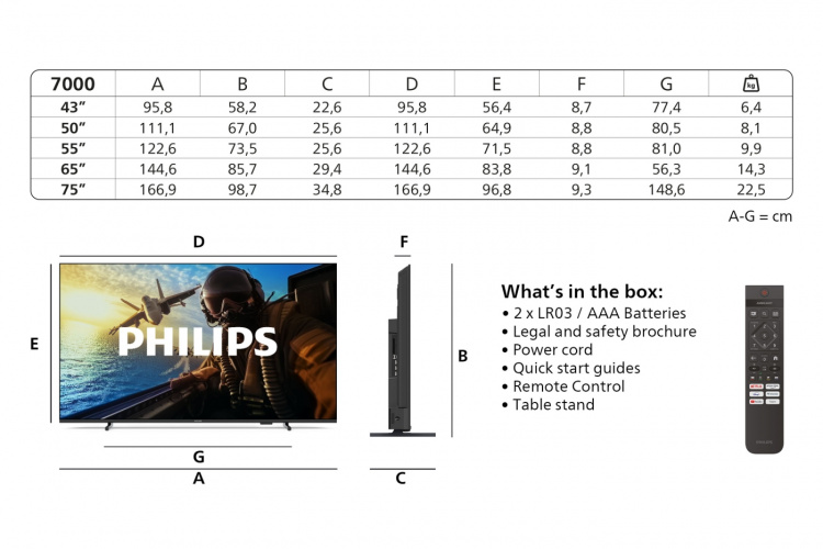 Philips TV 43