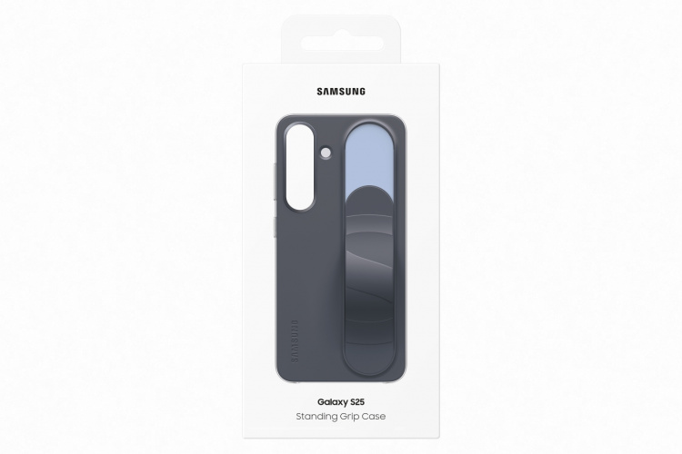 Samsung Galaxy S25 Standing Grip Case - Black