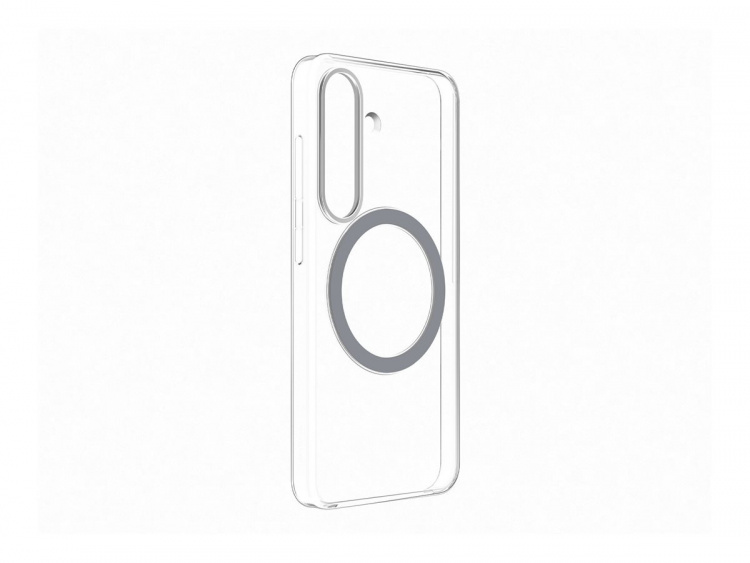 Samsung Galaxy S25 Clear Magnet Case - Transparent