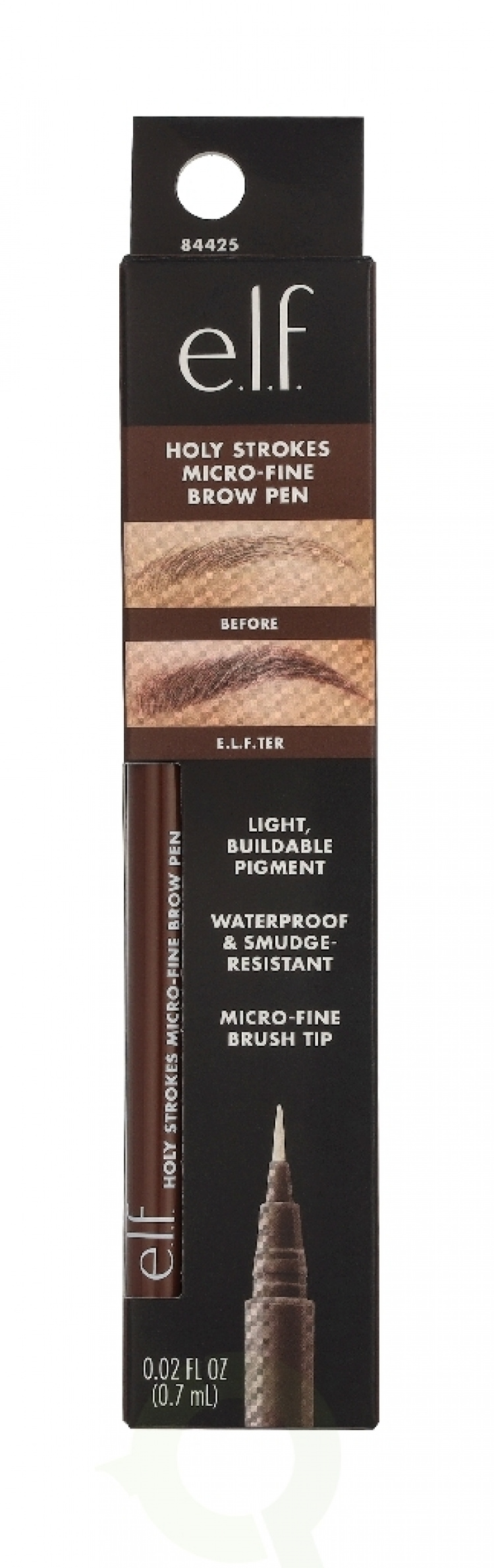 Elf Cosmetics Elf Holy Strokes Micro-Fine Brow Pen 0.7 ml Dark Brown