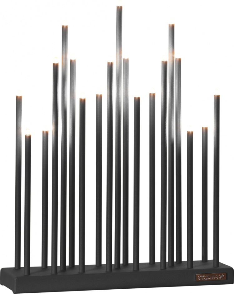 SMAK Design Bordslampa Elflugan Grande antracitgrå Lundgren & Strandberg SMAK Design