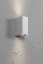 Airam Vägglampa Sund Duo LED IP44 Vit Airam