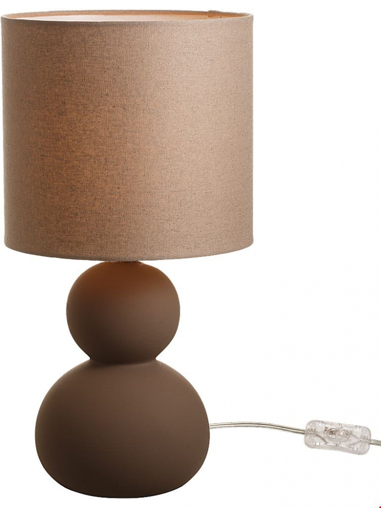 Aneta Bordslampa KALAMATA 18305-16-16 brun Aneta