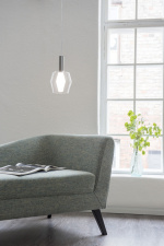Airam Taklampa Wirkkala LED K2-142 klart glas Airam