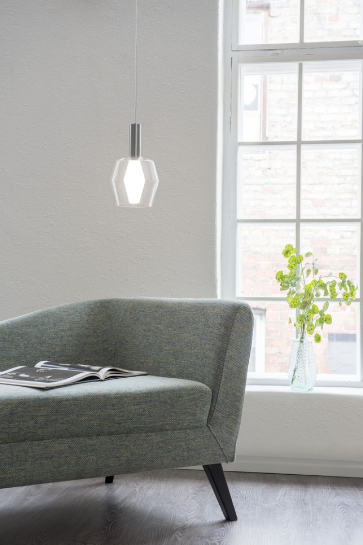 Airam Taklampa Wirkkala LED K2-142 klart glas Airam