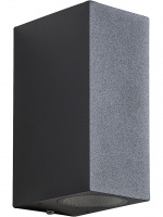 Airam Vägglampa Sund Duo LED IP44 Antracit Airam