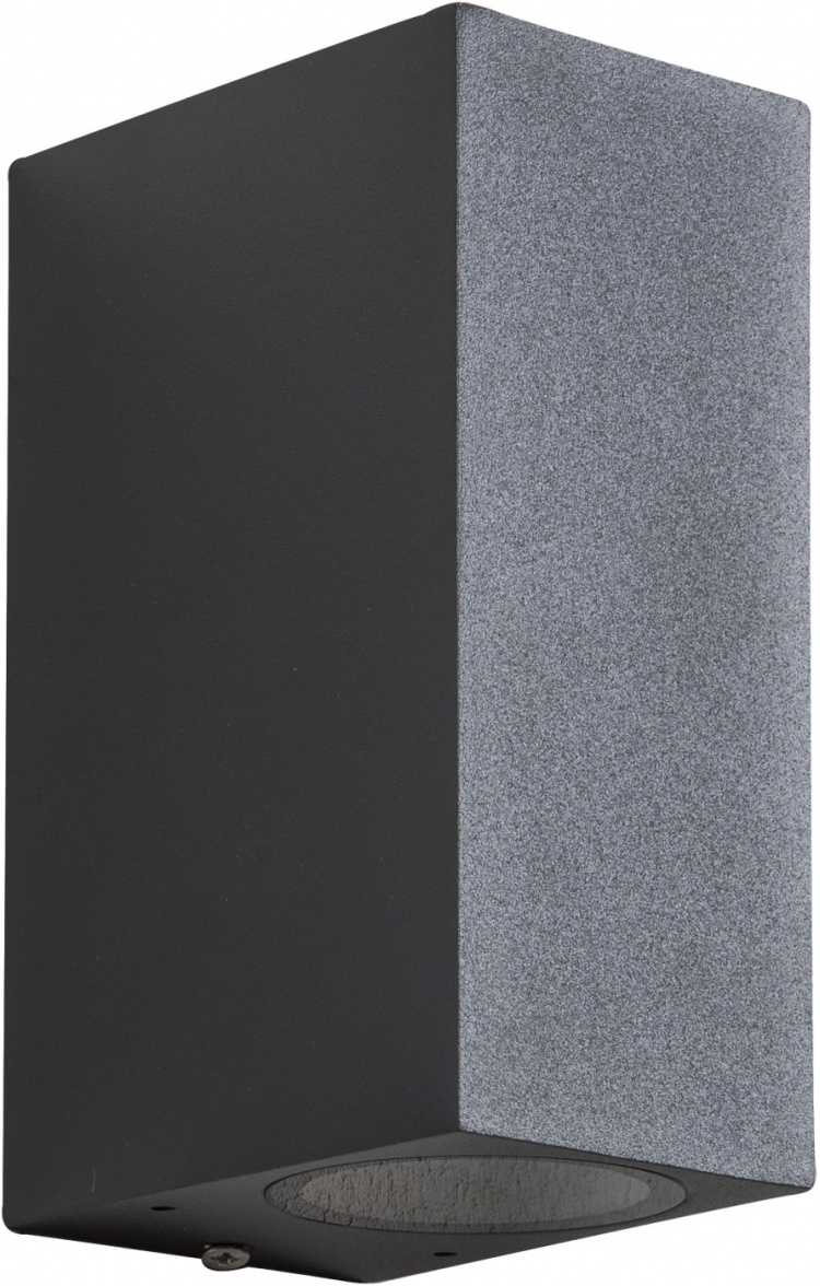 Airam Vägglampa Sund Duo LED IP44 Antracit Airam