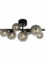 Aneta Plafond Molekyl 66910-15 svart/rökgrå Aneta
