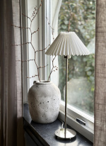 Aneta Bordslampa Ester silver / vit 18338-26-01 Aneta