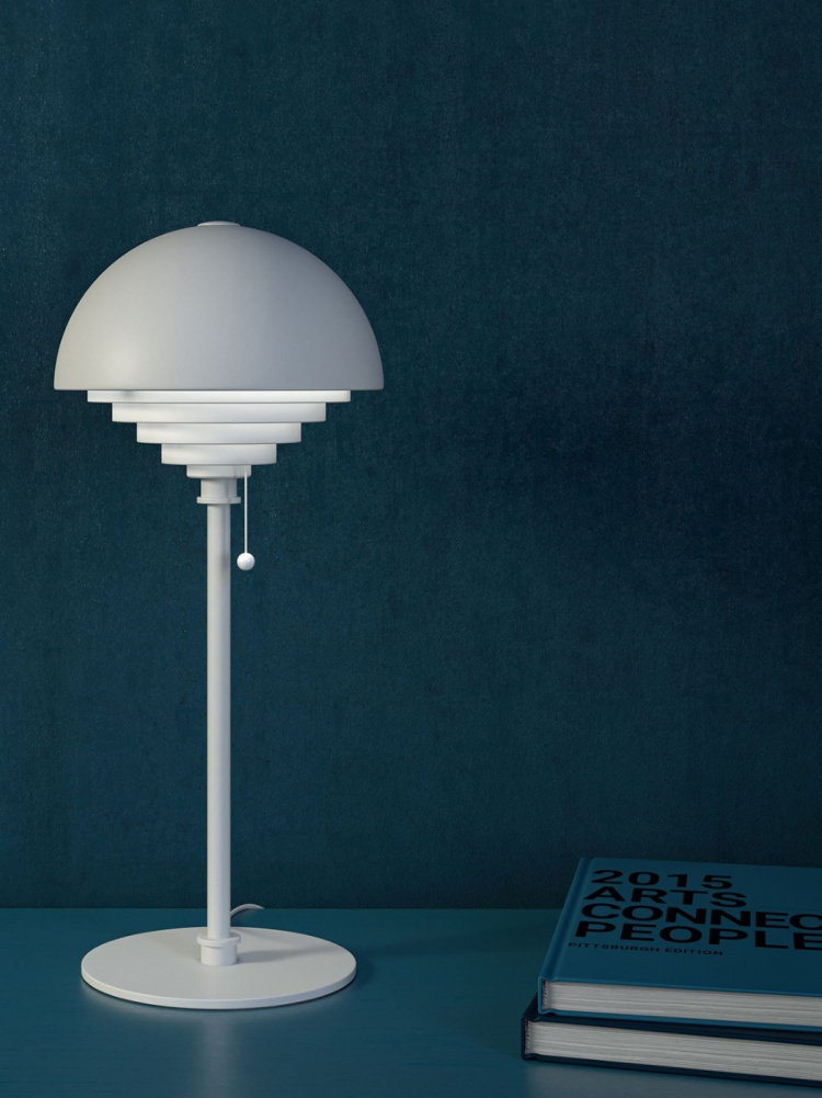 Herstal Bordslampa Motown vit Herstal