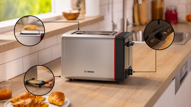 Bosch Brödrost MyMoment TAT5M420 Rostfritt Bosch