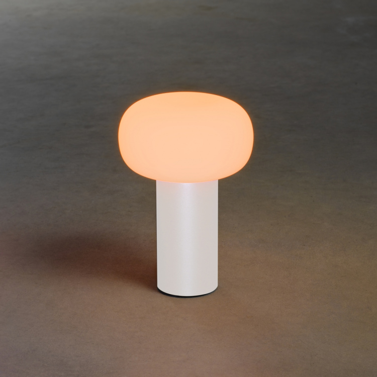 Konstsmide Bordslampa Antibes vit Konstsmide