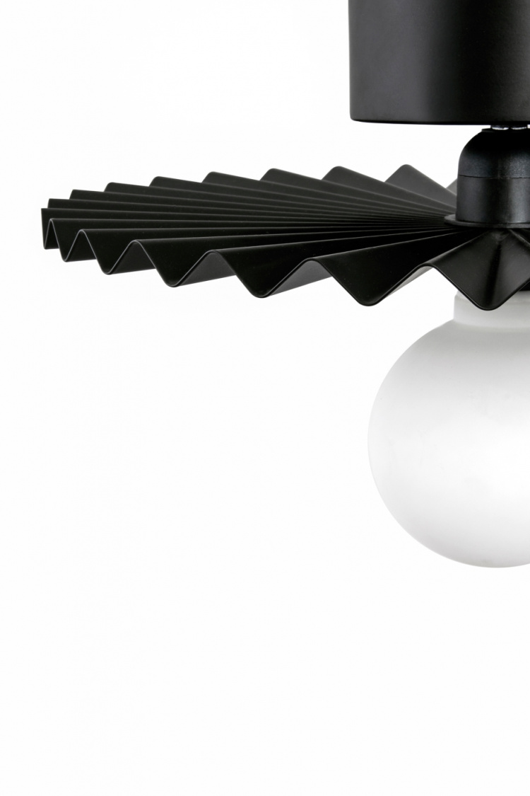Globen Lighting Plafond Omega 35 svart Globen Lighting