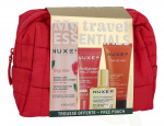 Nuxe Travel Set 105 ml Very Rose Micellar Water 50 ml/Prodigieuse Boost Cream-Gel 10 ml/Reve De Miel Cleansing Gel 30ml/Creme Fraiche Cream 15ml/Pouch