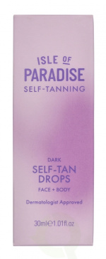 Isle of Paradise Self-Tan Drops Face + Body 30 ml Dark