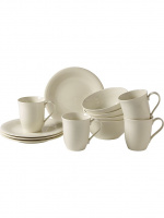 LIKE by Villeroy & Boch Group Frukostset Color Loop Natural 12-pack LIKE by Villero