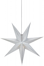 Markslöjd Julstjärna GLITTER 75 cm silver Markslöjd