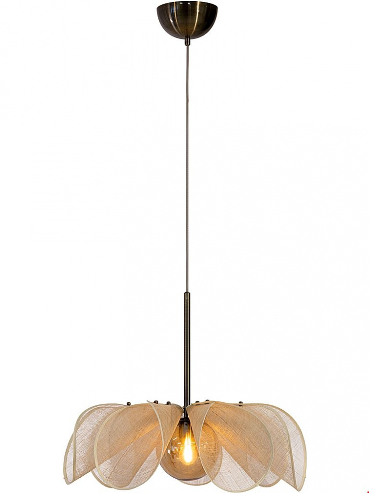 Markslöjd Taklampa STYRKA 1L 63cm Beige/Antik Markslöjd